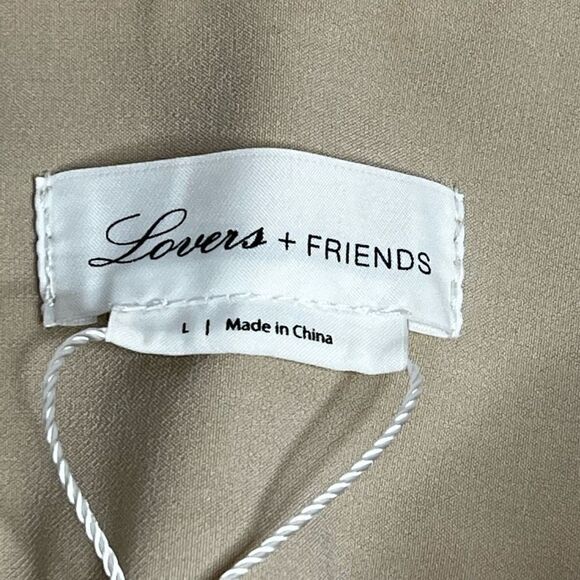 Lovers + Friends beige Aaron pants size L - Picture 7 of 16